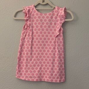 Pink Polka Dot Kids Blouse